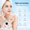 Ansiktsvårdsenheter Neck Beauty Device 8 Mode 7 Färger Lyftmaskin Minska dubbla hakan Anti Wrinkle Skin Drawing EMS Massager 231006