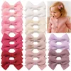 Haaraccessoires DIY Doek Boog Stof Wrap Rand Clip Pin Voor Meisjes Hoofddeksels Baby Kinderen Veilig Haarspeld Kinderen Clips