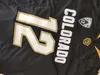 100th Colorado Buffaloes 2 Shedeur Sanders Travis Hunter Jersey NCAAフットボールオハイオ州バックアイズ