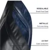 Sachets debout noirs mats de différentes tailles, sachets en plastique auto-scellants en aluminium, sac d'emballage de café et de thé Doypack