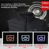 Men s Vests DIY Men USB Infrared 17 Heating Areas Vest Jacket Women Winter Electric Heated Waistcoat For Male Sports Hiking 6XL 231005