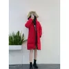 Piumino da donna Designer Canadian Goose Versione di media lunghezza Puffer Down Piumino da donna Piumino Parka invernale Spessa Cappotti caldi Donna866 Chenghao01