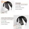 Franja MEIFAN Sintético 3DAir Franja Cabelo Clip-In Franja Extensão Falso Franja Natural Falso Bang Topper Peruca Invisível Clourse Bang 231006