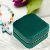 Garrafas de armazenamento Estojo de joias para viagem Mini caixa organizador pequeno para mulheres