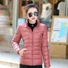 Women's Down Parkas 7XL Women White Duck Down Coats 4XL 5XL Female Ultra Light Duck Down Jackets Autumn Winter Warm Stand Collar Hiking Coat Outwear 231005