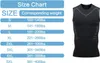 Waist Tummy Shaper Men's Ionic Shaping Vest IceSilk Slimming Vest Body Shaper Compression TShirts Tank Top Tummy Control Quickdry Fitness Shirts 231006