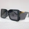 Projektant lunettes de soleil moda mężczyźni i kobiety talerz rama kwadratowa rama lustra duże lustro nogi stereo symbol podróży Wakacje Wykwintne pudełko 4406U