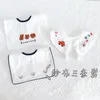 Bibs Burp Cloths 3pcs Summer Thin Cotton Gauze Bib Infant Baby Usporbent Ucorbling Sliva Fail