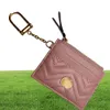 Luxurys Designers Luxury Coin Purses Card Holder Key Pouch Woody Fashion Passport Holders Credit Mens Womens äkta läder Wrist3534828