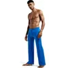 Yoga Outfit Mens Calças Elásticas Cintura Fitness Treinamento Corredores Soltos Calças Leves Praia Moda Casual Esporte 231005