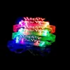 Óculos de led para festa que brilham no escuro, dia das bruxas, natal, casamento, carnaval, festa de aniversário, acessórios, brinquedos piscantes neon