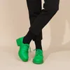 Модельные туфли Taoffen, размер 36 43, высококачественные оксфорды для женщин, повседневные лоферы на плоской подошве со шнуровкой, женская модная обувь с круглым носком 2023 231006