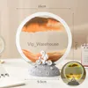 Table Lamps Creative Lighting USB 3D Quicksand Ring Light Bedroom Decor Astronaut Atmosphere LED Night Light Bedside Table Lamp Kids Gifts YQ231006