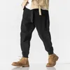 Men's Pants 2023 Winter Japanese Men Corduroy Harem Fashion Thickened Oversized Sweatpants Women's Warm Casual