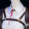 Kafka Honkai: Yıldız Demiryolu Cosplay Kostümü ve Kafka Wig Kadın Yıldız Demiryolu Kafa Masquerade Seksi Kız Decuisements OutfitCosplay