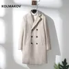 Misto lana da uomo Cappotto doppiopetto autunno inverno Moda uomo Trench casual Cappotto da uomo in lana di alta qualità Giacche classiche 231005