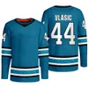 Team Hockey 47 James Reimer Jerseys 44 Marc-Edouard Vlasic 73 Noah Gregor 23 Oskar Lindblom 10 Evgeny Svechnikov 11 Luke Kunin 38 Ferraro Quentin Musty Man Woman Youth