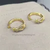 fashion earrings Earrings Horseshoe luxury earring shipping designer bijoux woman Wrap free Stainless Steel jewelry Plated with 18k Gold