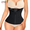 Talia Tummy Shaper Qtree Neopren Trener Cincher Sauna Sweat Pas Kobiet Trimmer Corset Stuting Pasek Pasek odchudzający 231006