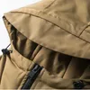 Men s Down Parkas Winter Retro Hooded Flight Jacket Outdoor Windproof Warm White Duck Coat Unisex Puffer Jackets 231005