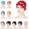 Ethnische Kleidung Muslimische Frauen Hijab Hut Krebs Chemo Cap Geflecht Turban Kopftuch Islamischer Kopfwickel Femme Beanie Bonnet Haarausfall Abdeckung