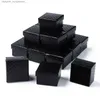 Jewelry Boxes 24Pcs Square Cardboard Ring Boxes Jewelry Organizer Storage Gift Box Paper Jewellry Packaging Container with Sponge 5x5x3.5cmL231006