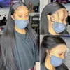 Synthetic Wigs 30 32 40 Inch Bone Straight Bundles With Frontal Closure Peruvian HD Lace Closures Hair Weave 231006