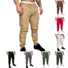 E-BAIHUI Nouveau 2021 Pantalon de jogging décontracté couleur unie hommes coton élastique Pantalon Long Pantalon Homme Pantalon Cargo militaire Leggings261i