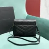 lou lou 10A TOP quality Mini designer crossbody bag genuine leather shoulder bag lady luxury Flip Bag
