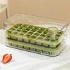 Ice Cube Maker With Storage Box Press Type Ice Cube Makers Ice Tray Making Mould For Bar Gadget Kitchen Accessories T9I002469