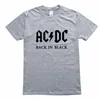 New AC DC band rock T Shirt Mens acdc Graphic T-shirts Print Casual Tshirt O Neck Hip Hop Short Sleeve cotton Top298w