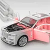 Diecast Model Car 1 30 Rolls-Royce Mansory Phantom Alloy Car Model Diecast Toy Vehicles Metal Car Model High Simulation Collection Childrenギフト231005