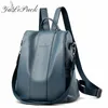 Schooltassen Antidiefstal lederen rugzak vrouwen vintage schoudertas dames hoge capaciteit reizen schooltassen meisjes mochila feminina y231005