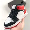 1S Kids Basketball Shoess Toddlers Gençlik Erkek Kızlar Spor Ayakkabıları Desiganer Eğitmenler Üniversite Mavi Dijital Pembe Patent Chicago Yeşil Çocuk Çocuk Chidren Ayakkabı