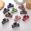 Grampos de cabelo coreano mulheres meninas plástico headwear tamanho grande hairpin caranguejo barrette acessórios de ornamento de moda