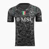 2024 Napoli soccer jerseys Men set Kids kit HALLOWEEN player version Naples 23/24 RASPADORI SIMEONE OSIMHEN KVARATSKHELIA MARADONA GK football shirt goalkeeper boy