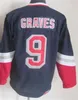 Man Vintage Hockey 9 Adam Graves Jerseys Retro Classic 13 Sergei Nemchinov 26 Joe Kocur 34 John Vanbiesbrouck 11 Mark Messier 91-92 75e anniversaire CCM Blue White