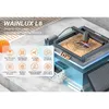 WainLux L6 10W lasergraveringsmaskin med luftassistentpärligt laserskärare skrivare för akryl/livsmedel/trä DIY