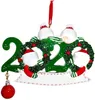 Julprydnadsdekorationer trä snögubbe julgran hängande hänge xmas träd jultomten
