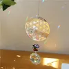 Garden Decorations Crystal Windchimes Ornaments Heart Window Craft Outdoor Hanging Pendant Wind Chimes Sun Catchers Decoration