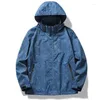 Men's Hoodies Casual Oversized Jacket Outdoor Sports Hardshell Mountaineering Clothing