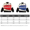 Herrenjacken Motorradjacke Männer Streetwear Briefdruck Chaquetas Hombre Hip Hop Vintage Baumwolle Paare Frühling Baseballjacke Unisex MantelL231006