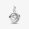 2023 Autumn New Beads Armband för kvinnor tacksamhet Spiral Medallion Charm Engagement Fashion Earring Pendant Designer smycken gåva DIY Fit Pandoras Armband Set