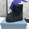 Designerlaarzen Sneeuwpluche laarzen met trekkoord Bovenkant Hoge kwaliteit dameslaarzen Halve laarzen Klassieke stijl schoenen Winter Herfst Snowboots Skischoenen