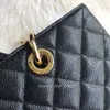 10A Fashion Bags 35cm women's chain Shoulder bag Luxury Designer Bag gst Caviar sheepskin leather shopping bag Classic Hangbag