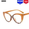 Sunglasses Frames Classic Cateye Clear Lens Glasses Sexy Women Plain Mirror Eyewear Vintage Cat Eye Elegant Female Goggle Eyeglasses For Ladies 231005