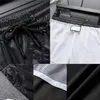Designer 2024 shorts masculinos verão nova banda elástica casual letra impressa seca rápida calça de praia asiática m-3xl