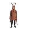 Cadılar Bayramı Partisi Ebeveyn-Çocuk Giyim Roach Cos Costume Yetişkin ve Çocuk Tuvalet Oyun Komik Kostüm