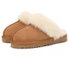 Botas Designer Tasman Chinelos Chesut Fur Slides Sheepskin Shearling Tazz Mules Mulheres Homens Ultra Mini Plataforma Sapatos Camurça Conforto Queda