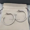 Ohrringe Versand Designer Schmuck Frau Mode Ohrring Luxus Bijoux kostenloser Schmuck Ohrringe Ohrstecker Luxus Doppelfarbe